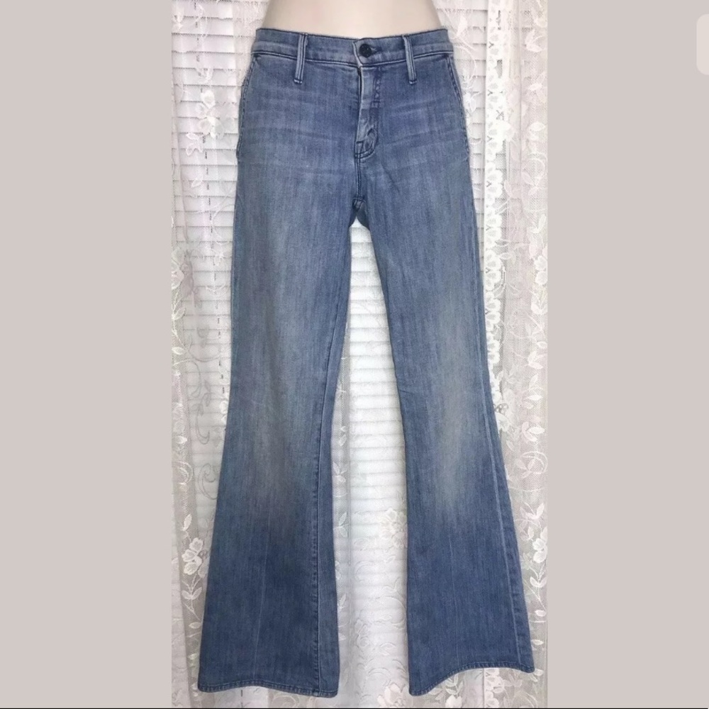 Mother Flare Leg Bell Bottom Jeans 32.5” inseam